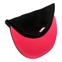 Atlanta Braves Black and Red Employee Pack 40th Anni Patch UV New Era 59FIFTY Fitted Hat