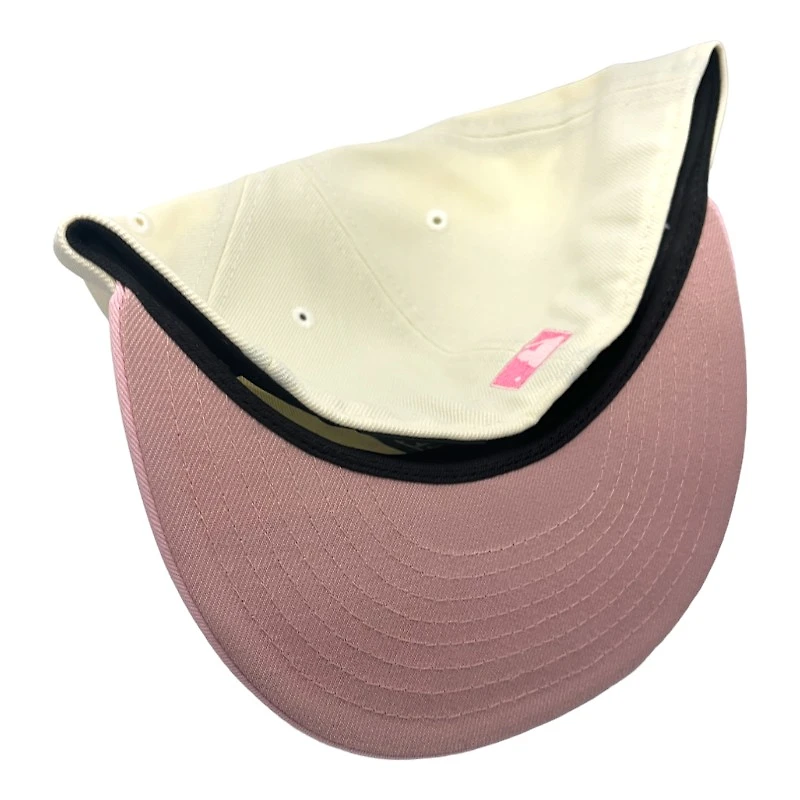 Atlanta Braves Chrome and Pink Employee Pack 1995 WS Patch UV New Era 59FIFTY Fitted Hat