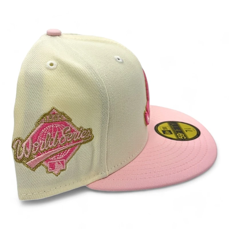 Atlanta Braves Chrome and Pink Employee Pack 1995 WS Patch UV New Era 59FIFTY Fitted Hat
