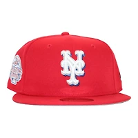 New York Mets Red "DPM July 4th Pack" 2013 All Star Game Patch Gray UV Era 59Fifty Fitted Hat