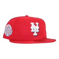 New York Mets Red "DPM July 4th Pack" 2013 All Star Game Patch Gray UV Era 59Fifty Fitted Hat