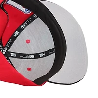 Montreal Expos Red and Black "DPM July 4th Pack" Olympus Stadium Patch Gray UV New Era 59Fifty Fitted Hat