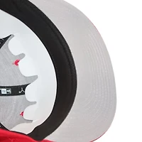 Cleveland Indians Red "DPM July 4th Pack" 10th Anniversary at Jacobs Field Patch Gray UV New Era 59Fifty Fitted Hat