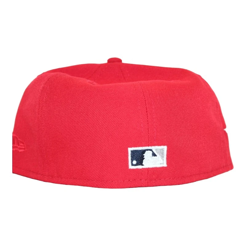 Cleveland Indians Red "DPM July 4th Pack" 10th Anniversary at Jacobs Field Patch Gray UV New Era 59Fifty Fitted Hat