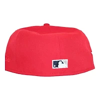 Cleveland Indians Red "DPM July 4th Pack" 10th Anniversary at Jacobs Field Patch Gray UV New Era 59Fifty Fitted Hat