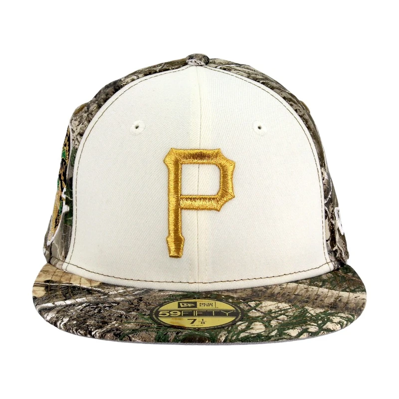 Pittsburgh Pirates "Real Tree 2.0 Pack" 1959 ASG Patch Gray UV New Era 59FIFTY Fitted Hat