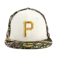 Pittsburgh Pirates "Real Tree 2.0 Pack" 1959 ASG Patch Gray UV New Era 59FIFTY Fitted Hat