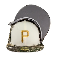 Pittsburgh Pirates "Real Tree 2.0 Pack" 1959 ASG Patch Gray UV New Era 59FIFTY Fitted Hat