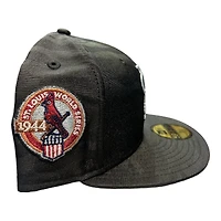 St. Louis Cardinals Black Camo 1944 World Series Patch Gray UV New Era 59FIFTY Fitted Hat