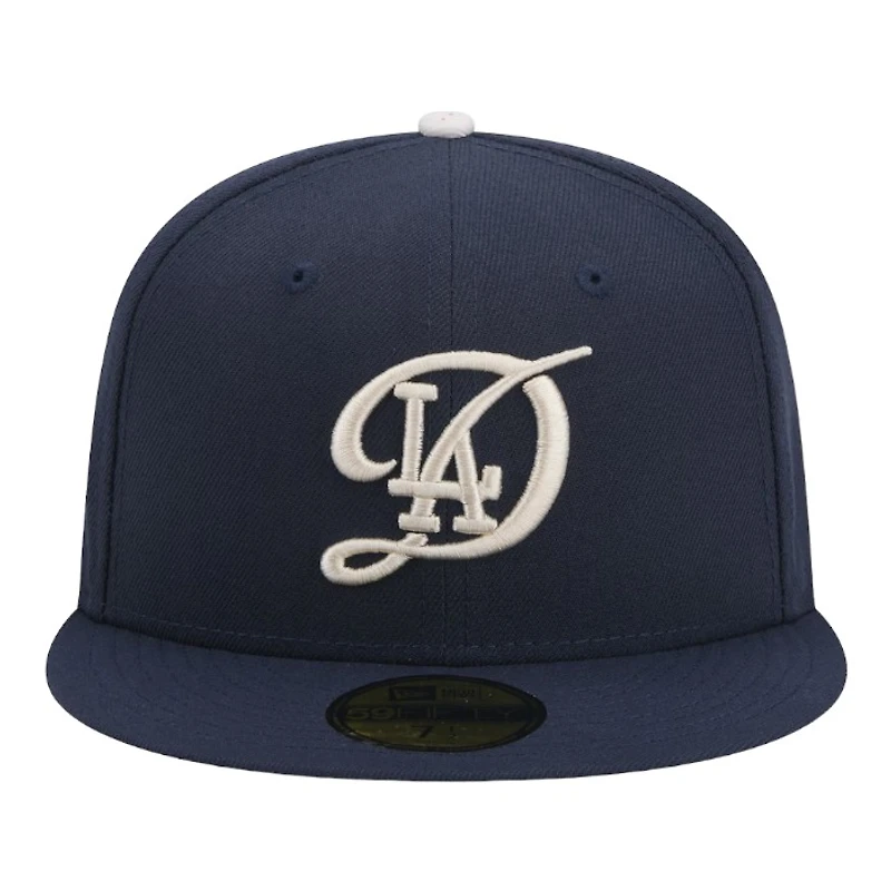 Kids Los Angeles Dodgers Navy 2024 City Connect New Era 59FIFTY Fitted Hat