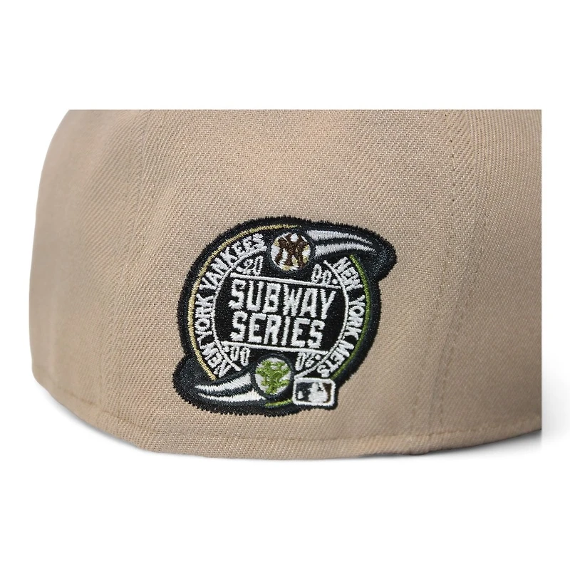 New York Yankees Khaki and Walnut "Monster Pack" Subway Series Patch Green UV Era 59Fifty Fitted Hat