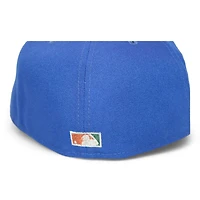 Cleveland Indians Blue and Green "AZKrowns Pack" Inaugural Season at Jacobs Field Patch Gray UV New Era 59Fifty Fitted Hat