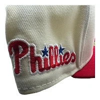 Philadelphia Phillies Chrome and Red Team Logo Patch Green UV New Era 59FIFTY Fitted Hat