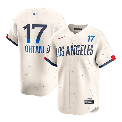 Los Angeles Dodgers Shohei Ohtani Cream 2024 City Connect Nike Limited Player Jersey