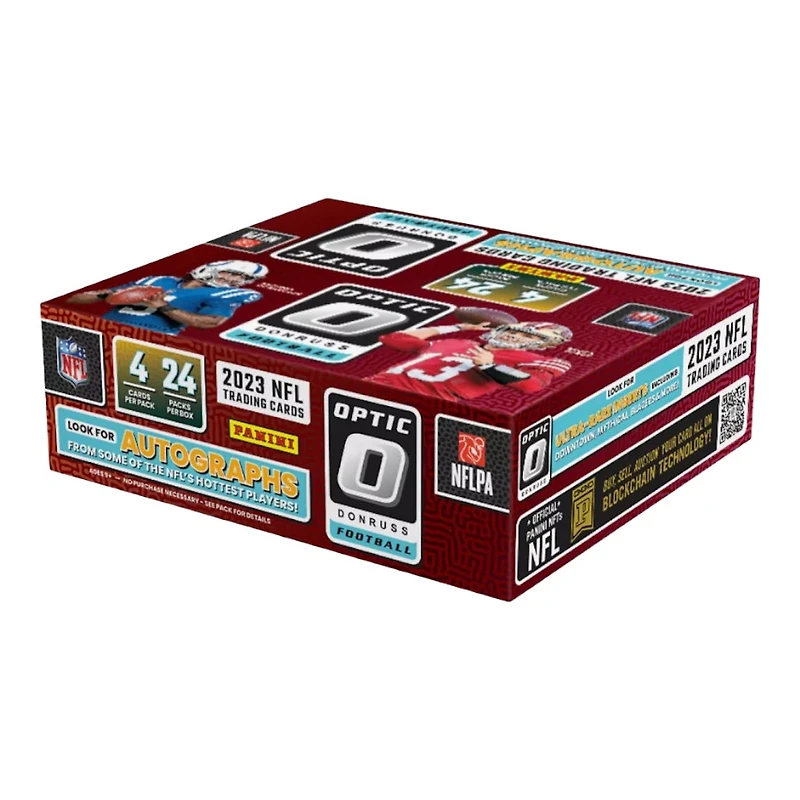 2023 Panini Optic Football 24 Pack Trading Card Retail Box