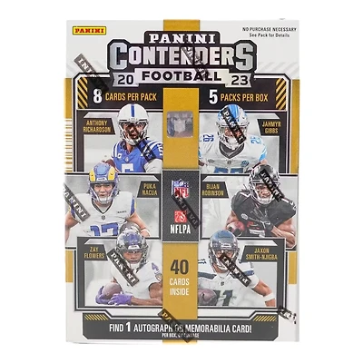 2023 Panini Contenders Football 5-Pack Trading Card Blaster Box