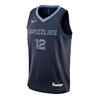 Youth Memphis Grizzlies Ja Morant Navy Icon Edition Nike Swingman Jersey