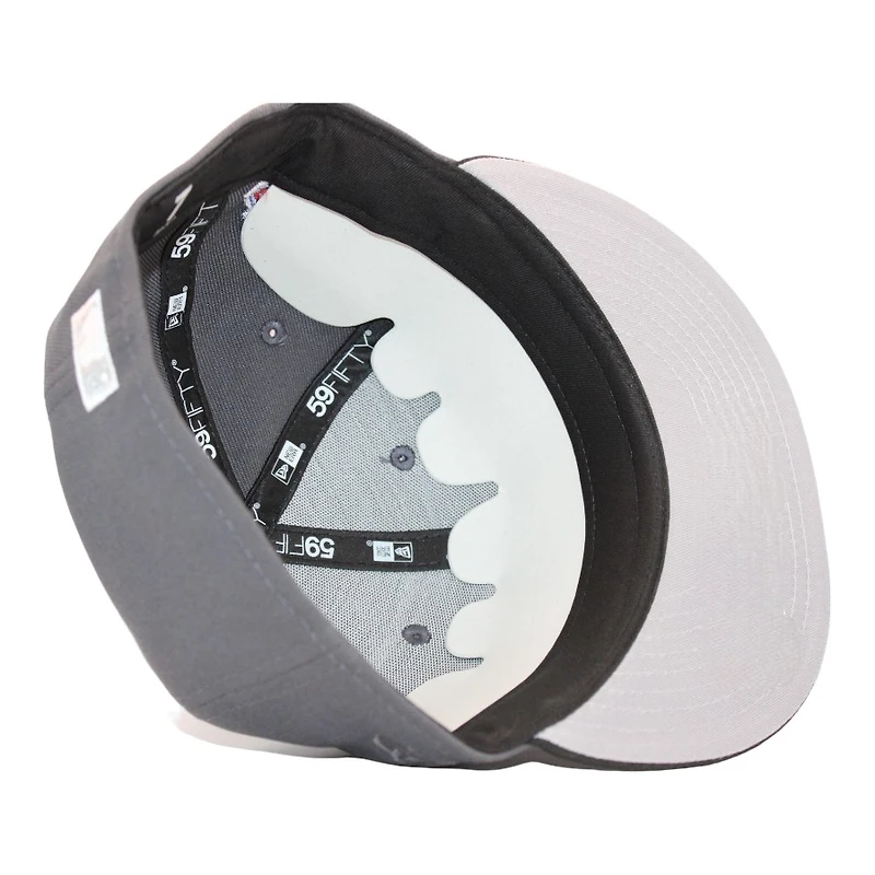 New York Yankees Grey "Mrrod Script" 1999 World Series Patch Gray UV Era 59Fifty Fitted Hat