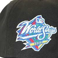 New York Yankees Black and Cream "FHM Big 98" 1998 World Series Patch Gray UV Era 59Fifty Fitted Hat