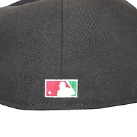 New York Yankees Black and Cream "FHM Big 98" 1998 World Series Patch Gray UV Era 59Fifty Fitted Hat