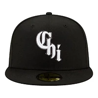 Chicago White Sox Black City Connect New Era 59FIFTY Fitted Hat