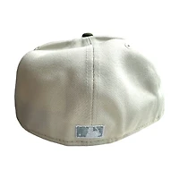 Los Angeles Angels Chrome and Green 50th Anniversary Patch Gray UV New Era 59FIFTY Fitted Hat