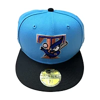 Toronto Blue Jays and Black 30th Season Patch Gray UV New Era 59FIFTY Fitted Hat