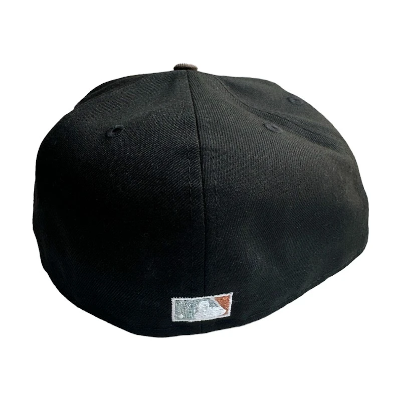 Chicago Cubs Black and Brown 1990 ASG Patch Icy Blue UV New Era 59FIFTY Fitted Hat