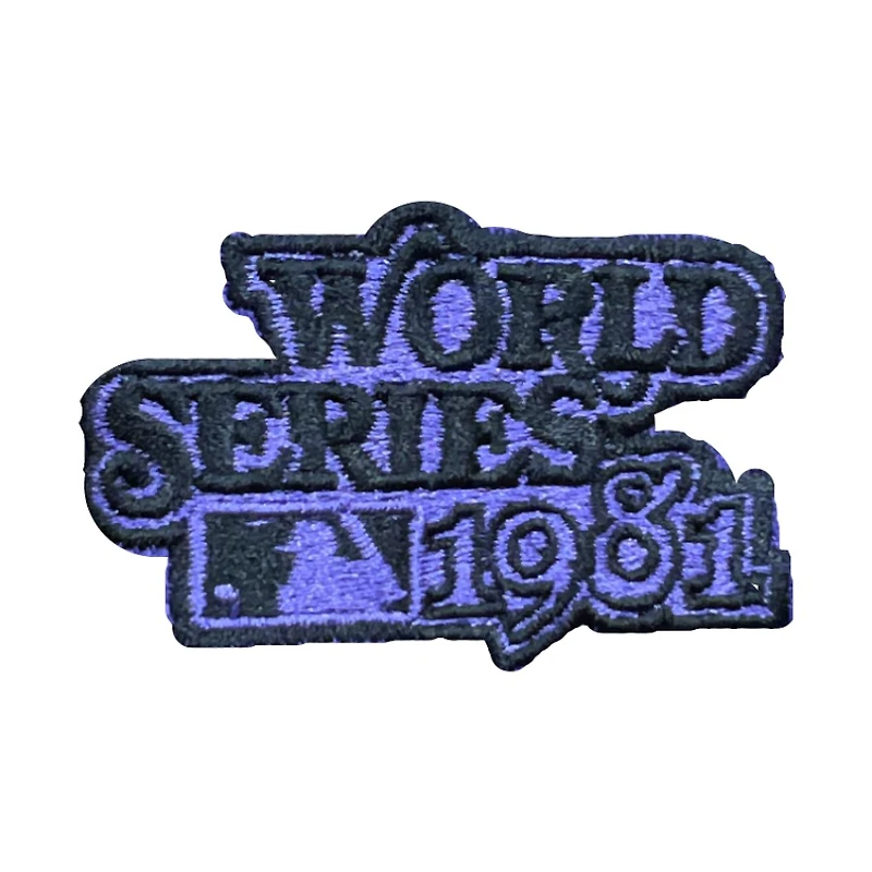 Los Angeles Dodgers Purple and Black 1981 WS Patch UV New Era 59FIFTY Fitted Hat