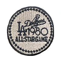 Los Angeles Dodgers Brown and Black 1980 ASG Patch UV New Era 59FIFTY Fitted Hat