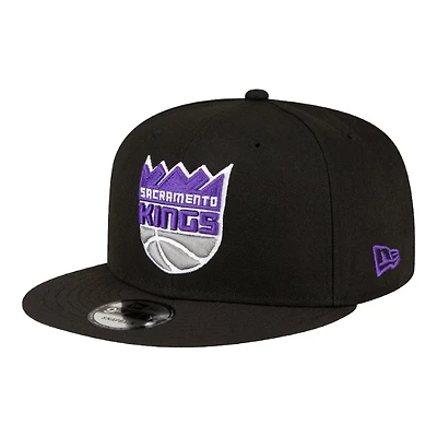 Sacramento Kings Black Team Color Basic NBA New Era 9FIFTY Snapback Hat