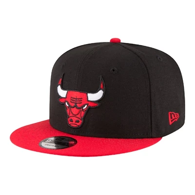 Chicago Bulls Red Team Color Basic NBA New Era 9FIFTY Snapback Hat