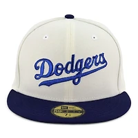 Los Angeles Dodgers Chrome and Royal "Lost Translation" 1942 NY ASG Patch Green UV New Era 59FIFTY Fitted Hat