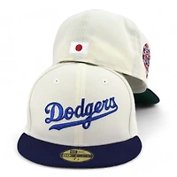 Los Angeles Dodgers Chrome and Royal "Lost Translation" 1942 NY ASG Patch Green UV New Era 59FIFTY Fitted Hat