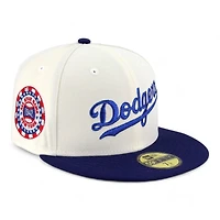 Los Angeles Dodgers Chrome and Royal "Lost Translation" 1942 NY ASG Patch Green UV New Era 59FIFTY Fitted Hat
