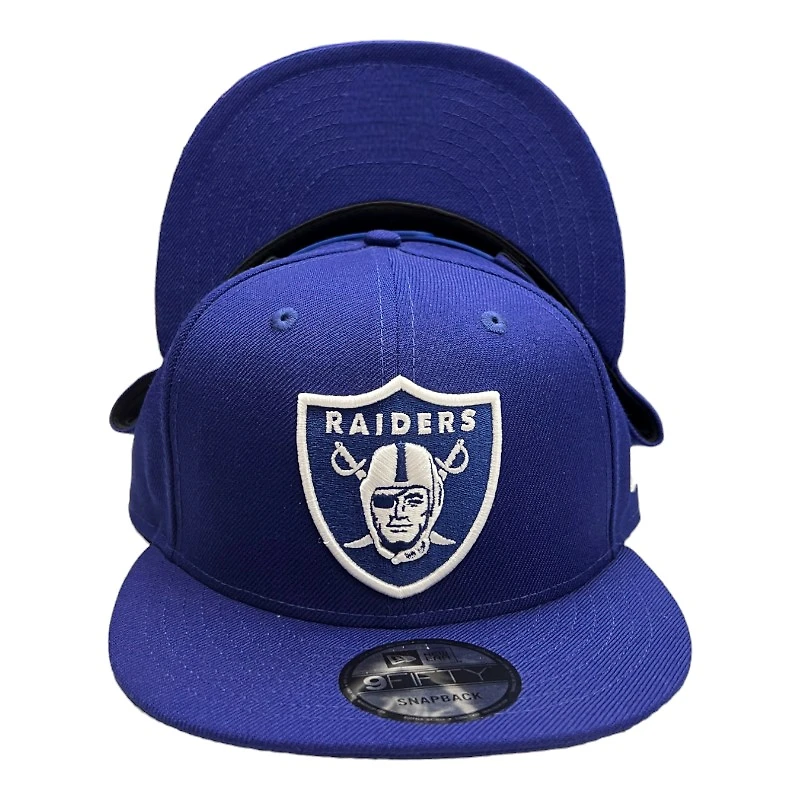 Las Vegas Raiders Royal Blue New Era 9FIFTY Snapback Hat