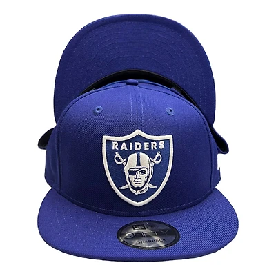 Las Vegas Raiders Royal Blue New Era 9FIFTY Snapback Hat