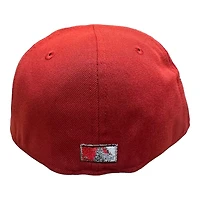 Detroit Tigers Red and Black 2005 ASG Patch Gray UV New Era 59FIFTY Fitted Hat