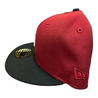 Detroit Tigers Red and Black 2005 ASG Patch Gray UV New Era 59FIFTY Fitted Hat