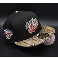 Sacramento River Cats Black and Realtree HG6 Arrival Ramso43vr Triple A Patch Cardinal Red UV 59FIFTY Fitted Hat
