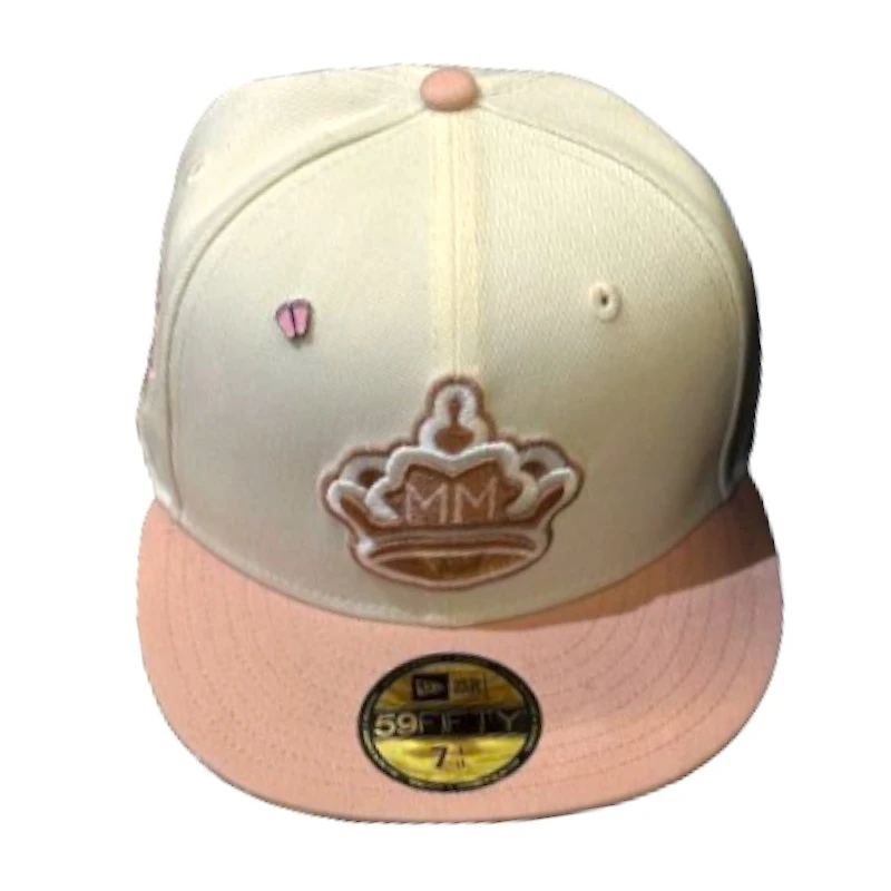 Miami Marlins Chrome and Pink Special Cause New Era 59FIFTY Fitted Hat