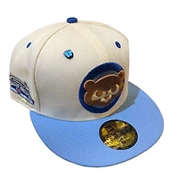 Chicago Cubs Chrome and Blue Special Cause New Era 59FIFTY Fitted Hat