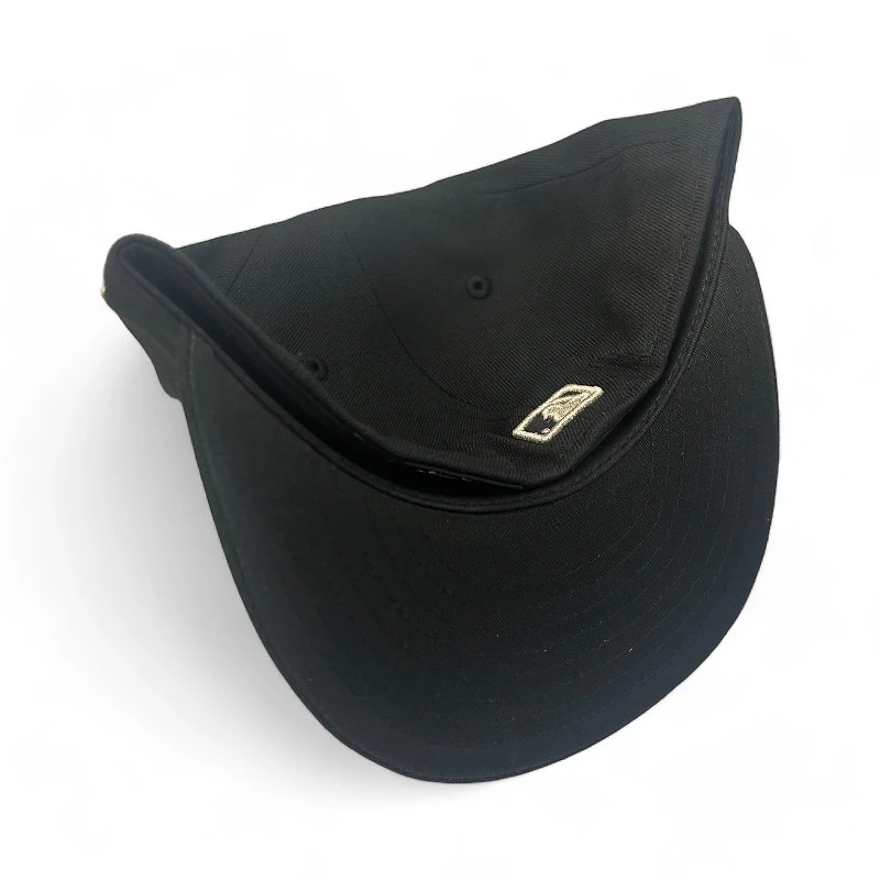 Texas Rangers Black and Silver Metallic City Connect Logo Spur Patch UV New Era 59FIFTY Fitted Hat