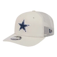 Dallas Cowboys Cream New Era 9SEVENTY Stretch Snapback Hat