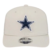 Dallas Cowboys Cream New Era 9SEVENTY Stretch Snapback Hat