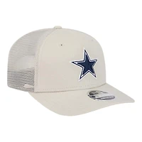 Dallas Cowboys Cream New Era 9SEVENTY Stretch Snapback Hat