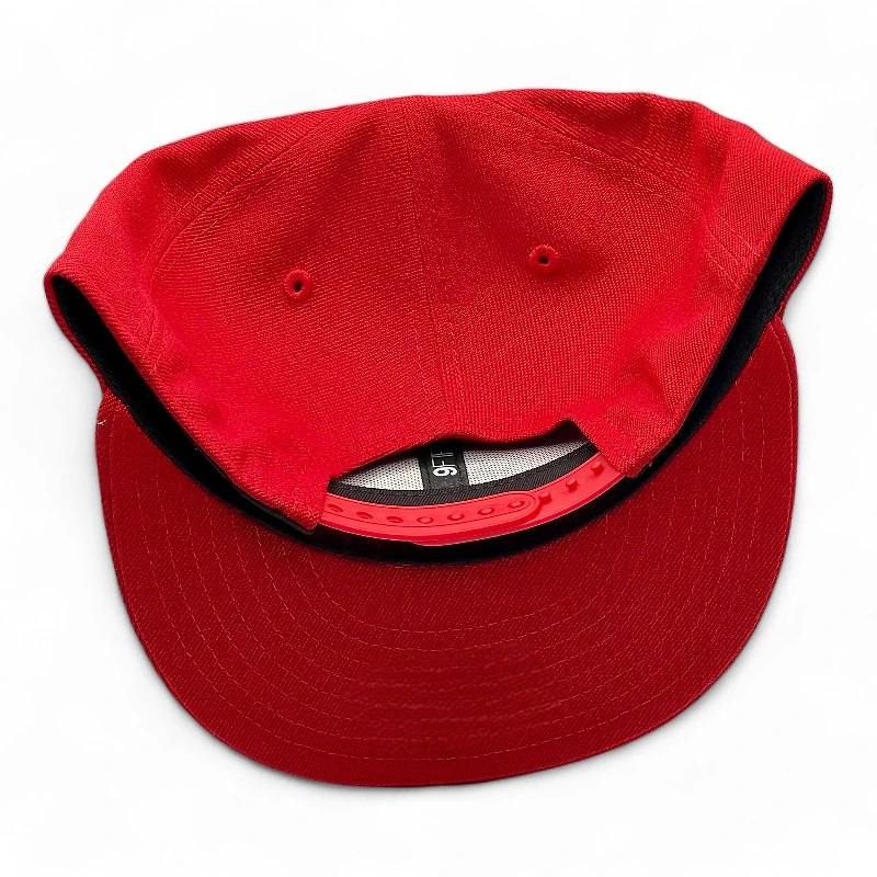 St. Louis Cardinals Red Upside Down Logo New Era 9FIFTY Snapback Hat