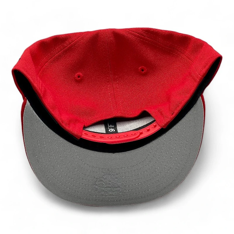 St. Louis Cardinals Red "The Lou" STL Patch New Era 9FIFTY Snapback Hat