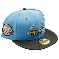 St. Louis Cardinals Light Blue and Black Camo 125th Anni Patch Gray UV New Era 59FIFTY Fitted Hat