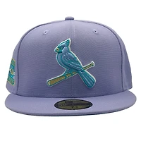 St. Louis Cardinals Purple 2006 WS Patch Blue UV New Era 59FIFTY Fitted Hat